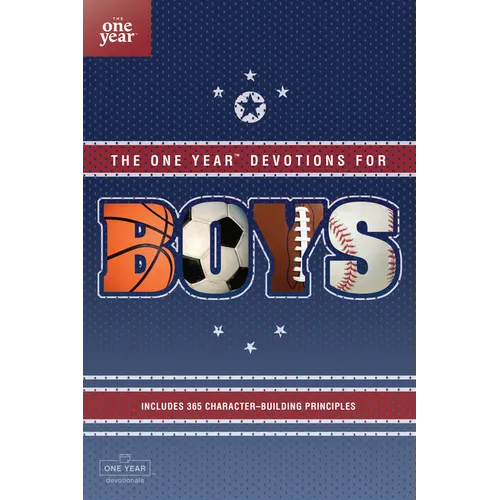 One Year Book of Devotions for Boys - Paperback