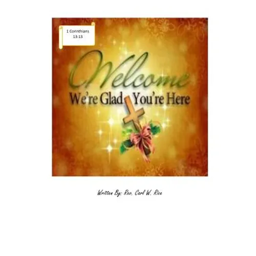 Welcome Home We're Glad You're Here - Paperback