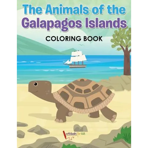The Animals of the Galapagos Islands Coloring Book - Paperback