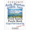 Circle It, Rocky Mountain Wildlife Facts, Pocket Size, Word Search, Puzzle Book - Paperback