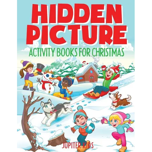 Hidden Picture Activity Books for Christmas - Paperback
