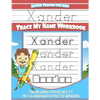 Xander Letter Tracing for Kids Trace my Name Workbook: Tracing Books for Kids ages 3 - 5 Pre-K & Kindergarten Practice Workbook - Paperback