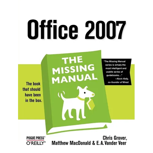 Office 2007: The Missing Manual - Paperback