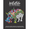 Wildlife Adult Coloring Book: Amazing Wildlife Animal Mandala Coloring Book for Adults Relaxation and Stress Relieving - Paperback