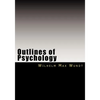 Outlines of Psychology - Paperback