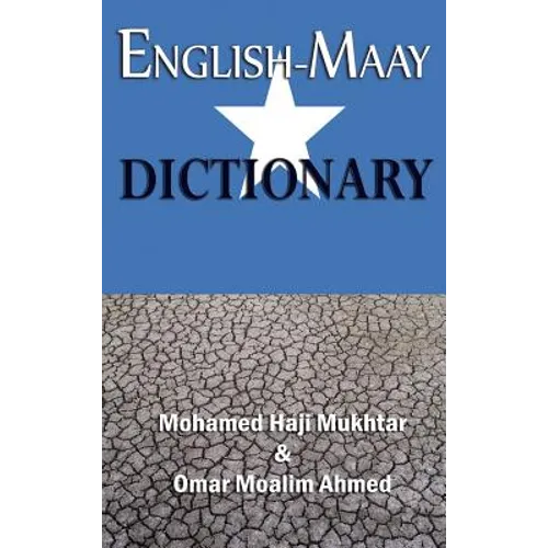 English-Maay Dictionary - Hardcover