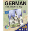 German in 10 Minutes a Day: Language Course for Beginning and Advanced Study. Includes Workbook, Flash Cards, Sticky Labels, Menu Guide, Software, Glo - Paperback
