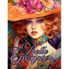 Belle Époque - A Golden Age Fashion Coloring Book: Beautiful Models Wearing Glamorous Dresses & Accessories. - Paperback