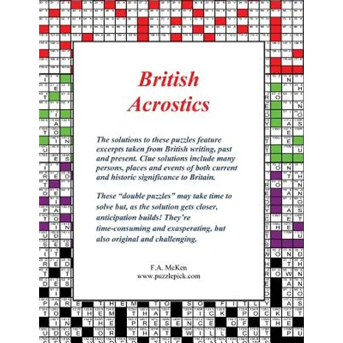 British Acrostics - Paperback