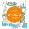 Large Print Colour & Frame - Animals: 31 Relaxing Colouring Pages to Enjoy - Paperback