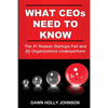 What CEOs Need to Know: The #1 Reason Startups Fail and All Organizations Underperform - Paperback
