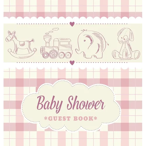 Baby Shower Guest Book for Boy: A Retro Storybook Themed Square Hardcover Keepsake - Wishes for Baby, Advice for Parents, Sign-In & Photo Pages - Hardcover