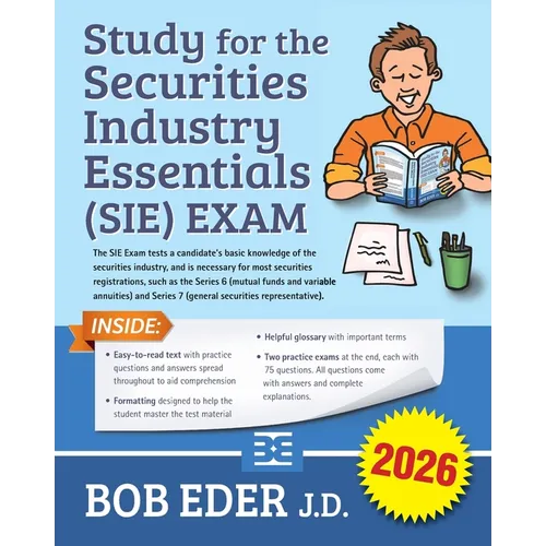 Study for the Securities Industry Essentials (SIE) Exam - Paperback