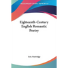 Eighteenth-Century English Romantic Poetry - Paperback