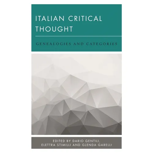 Italian Critical Thought: Genealogies and Categories - Paperback