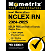 Next Generation NCLEX RN 2024-2025 - 3 Full-Length Practice Tests, 60+ Online Video Tutorials, NCLEX RN Examination Secrets Review Prep: [7th Edition] - Paperback