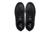 CALTO - Q271  - 2 Inches Taller (Black Noir) - Elevated Leatherette Micro-Perforated Sneakers