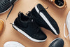 CALTO - Q271  - 2 Inches Taller (Black Noir) - Elevated Leatherette Micro-Perforated Sneakers