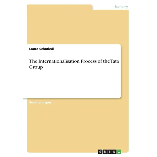 The Internationalisation Process of the Tata Group - Paperback