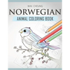 Norwegian Animal Coloring Book - Paperback