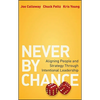 Never by Chance: Aligning People and Strategy Through Intentional Leadership - Hardcover