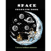 Space Coloring Book: Brilliant Miniature Universe. A beautiful collection of 95 Outer Space Adventures, Galaxy, Astronaut, Space Ship, UFO, - Paperback