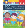 300 English Children Dictionary Picture. Bilingual Children's Books Russian English: Full colored cartoons pictures vocabulary builder (animal, number - Paperback
