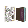 Niv, Beautiful Word Coloring Bible and 8-Pencil Gift Set, Leathersoft, Brown: Hundreds of Verses to Color - Imitation Leather