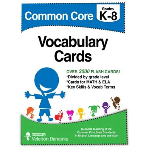 Common Core Vocabulary Cards - Paperback