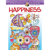 Creative Haven Happiness Coloring Book - Paperback