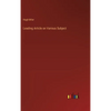 Leading Article on Various Subject - Hardcover