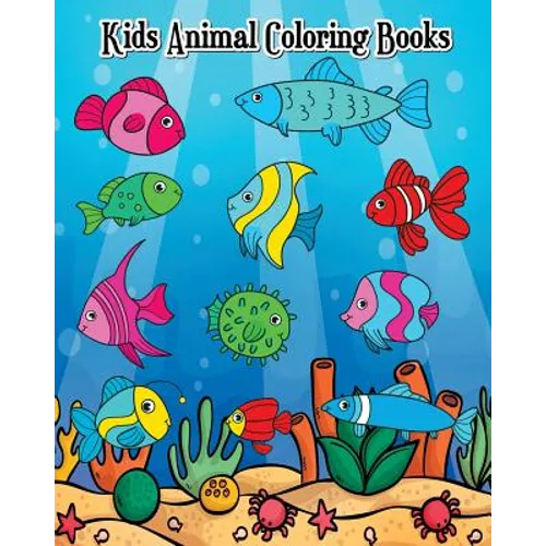 Kids Animal Coloring Books: The Deep Dive Underwater Ocean Coloring Book (Jumbo Coloring Book) - Paperback