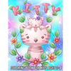 Kitty Coloring Book for Kids Ages 2-4: Fun, Cute and Unique Coloring Pages for Girls and Boys with Beautiful Cat Designs - Paperback
