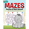 Mazes, Puzzles & Math Games! Activity Books For Kids 9-12 - Paperback