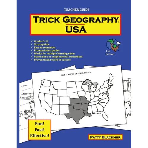 Trick Geography: USA--Teacher Guide: Making things what they're not so you remember what they are! - Paperback