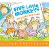 Five Little Monkeys Play Hide and Seek - Board Book