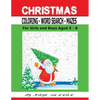 Christmas Coloring - Word Search - Mazes: For Girls and Boys Aged 5 - 8 - Paperback