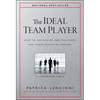 The Ideal Team Player: How to Recognize and Cultivate the Three Essential Virtues - Hardcover