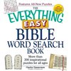 The Everything Easy Bible Word Search Book: More Than 200 Inspirational Puzzles for All Ages - Paperback