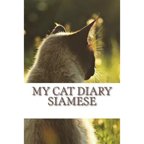 My cat diary: Siamese - Paperback