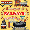 Railways! How Trains Move - All about Railways: From Signals to Tracks for Kids - Children's Cars, Trains & Things That Go Books - Paperback
