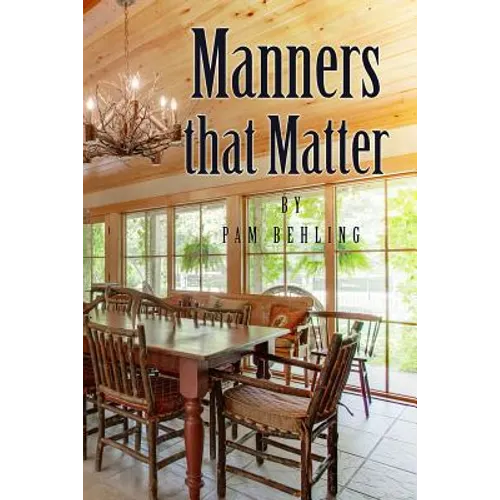Manners that Matter - Paperback