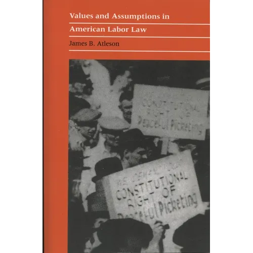 Values and Assumptions in American Labor Law - Paperback