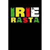 Irie Rasta: Gift idea for reggae lovers and jamaican music addicts. 6 x 9 inches - 100 pages - Paperback
