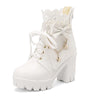 Pretty Pink Ankle Boots