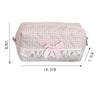Gingham & Lace Pencil Case