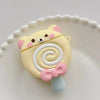 Kawaii Bear Lollipop AirPods Case