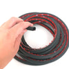 4 Meters Shape B P Z Big D Car Door Seal Strip EPDM Rubber Noise Insulation Weatherstrip Soundproof Car Seal Strong Adhesive