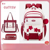 Kawaii Pastel Cutesy Backpack Set