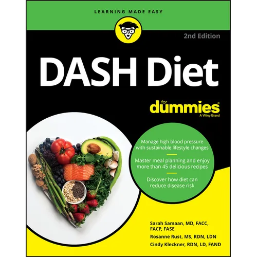 Dash Diet for Dummies - Paperback